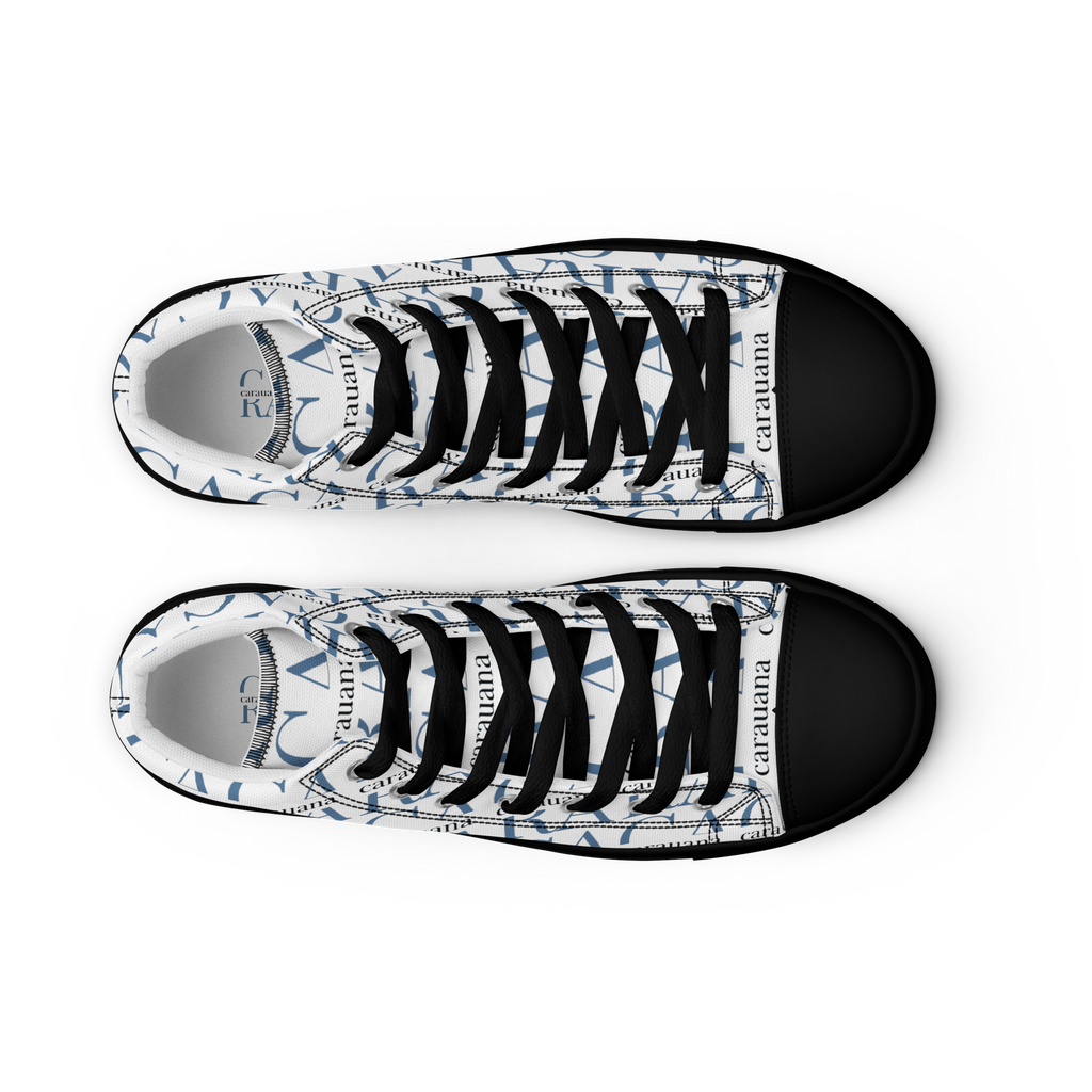 CARAUANA Fashionable high top canvas black ladies Carauana Store