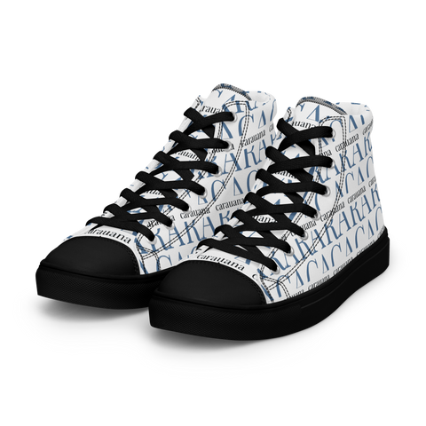 Carauana Fashion high top canvas shoes