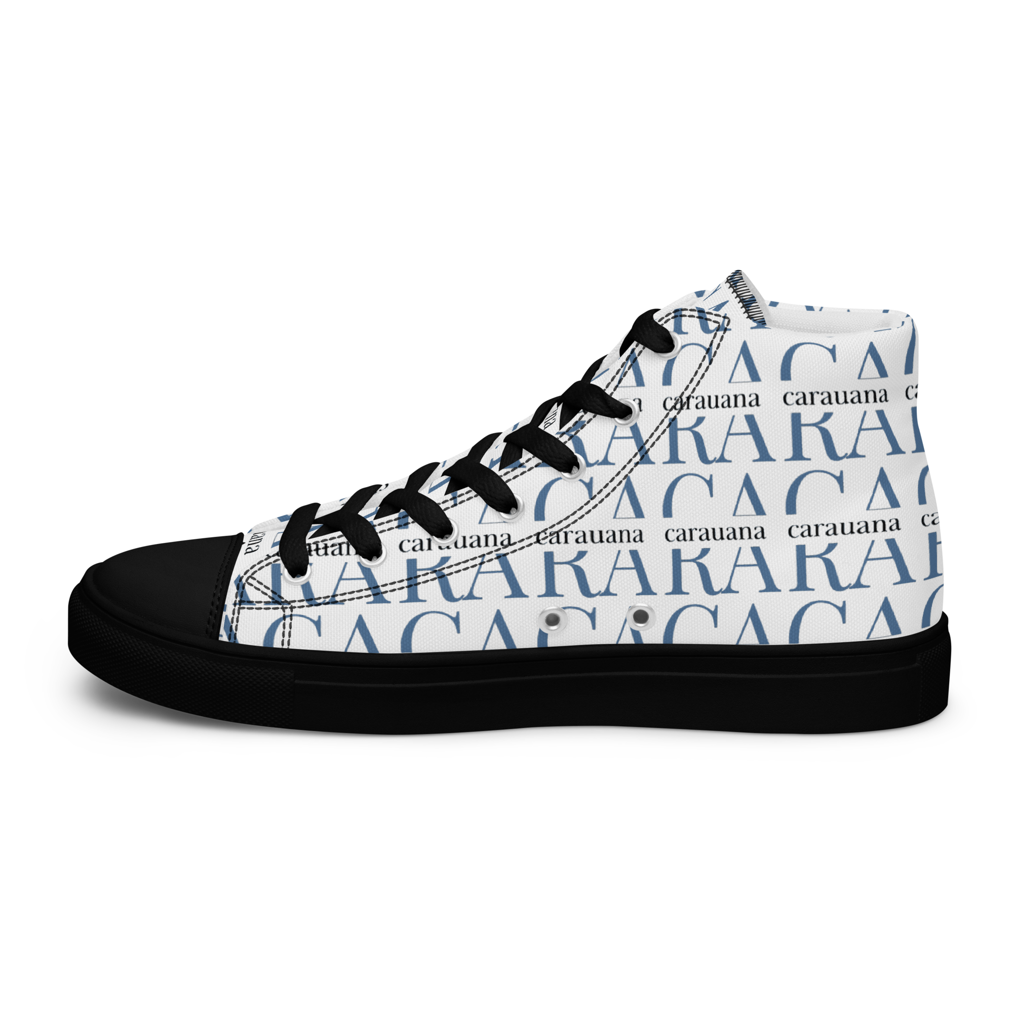 CARAUANA Fashionable high top canvas black ladies Carauana Store