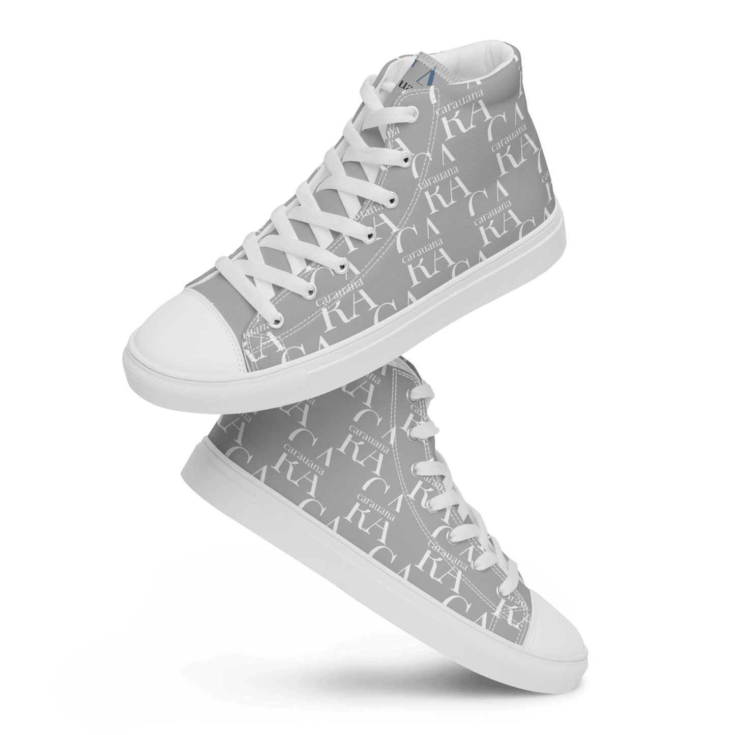 CARAUANA Hip Hop canvas shoes Grey Branded