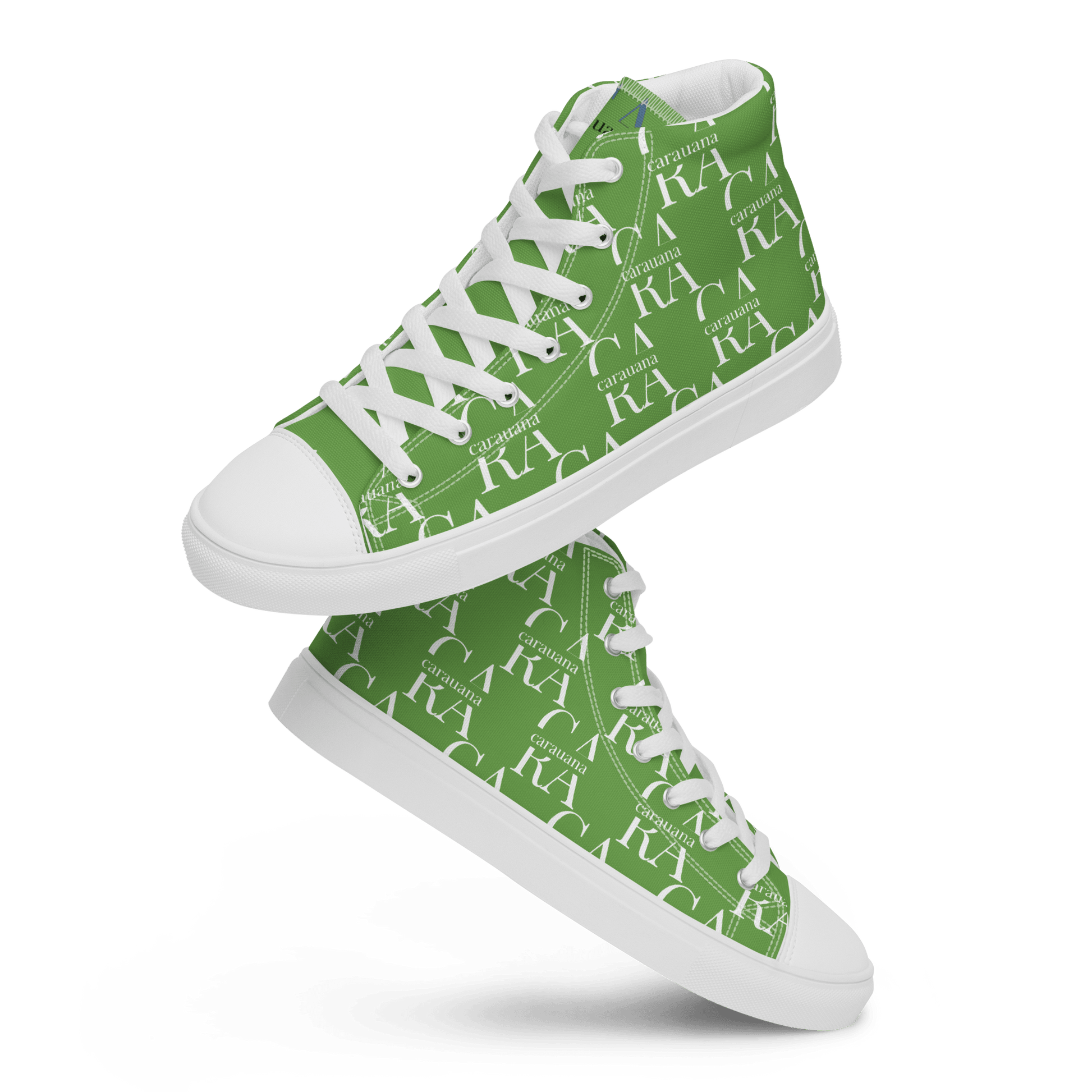 CARAUANA Hip Hop canvas shoes Green Branded