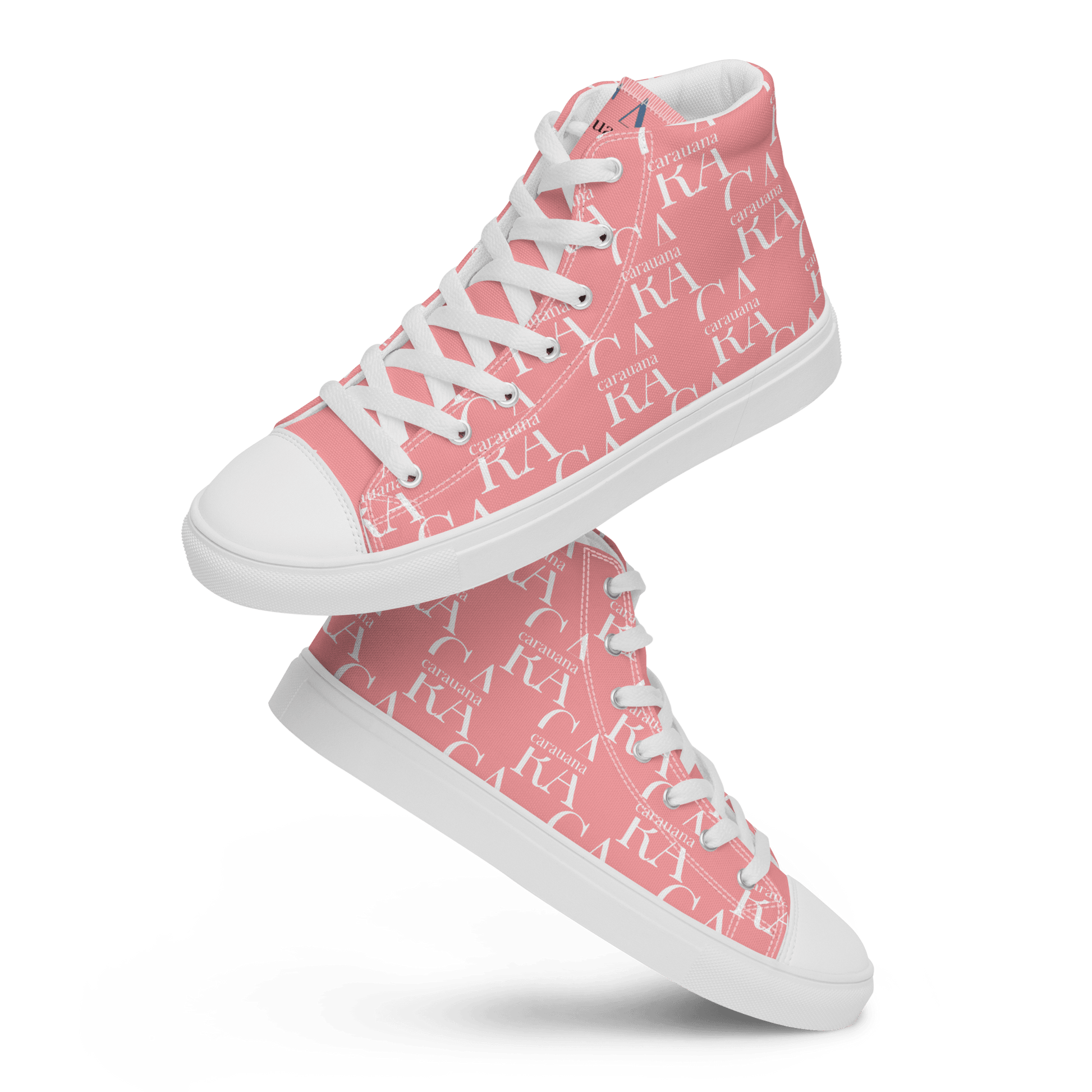 CARAUANA Hip Hop canvas shoes Pink Branded