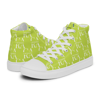 CARAUANA Hip Hop canvas shoes Lemon Branded