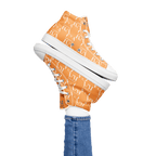 CARAUANA Hip Hop canvas shoes Orange Branded Carauana Store