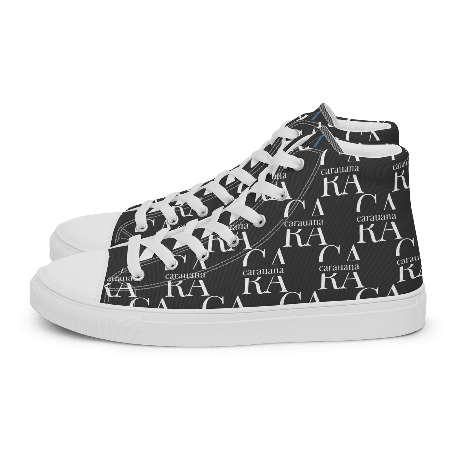 CARAUANA Hip Hop canvas shoes Black Branded