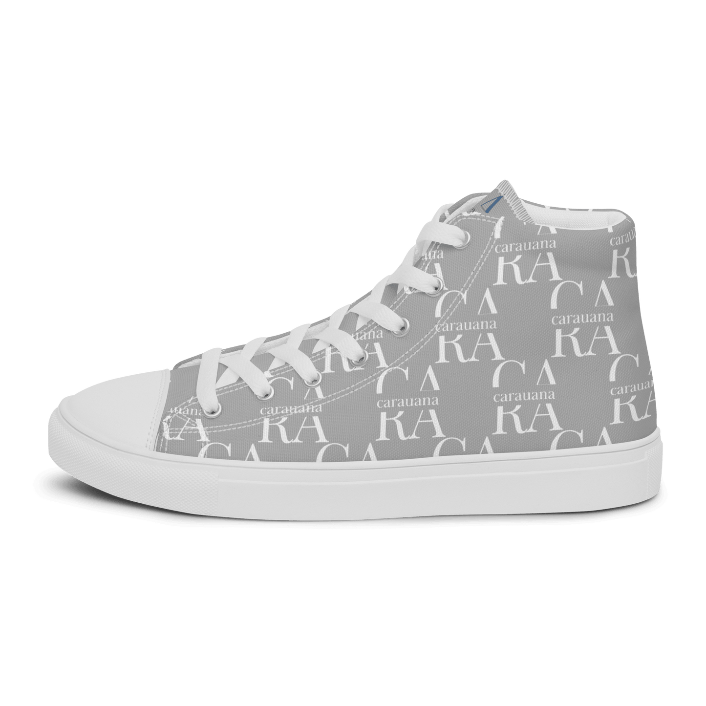 CARAUANA Hip Hop canvas shoes Grey Branded