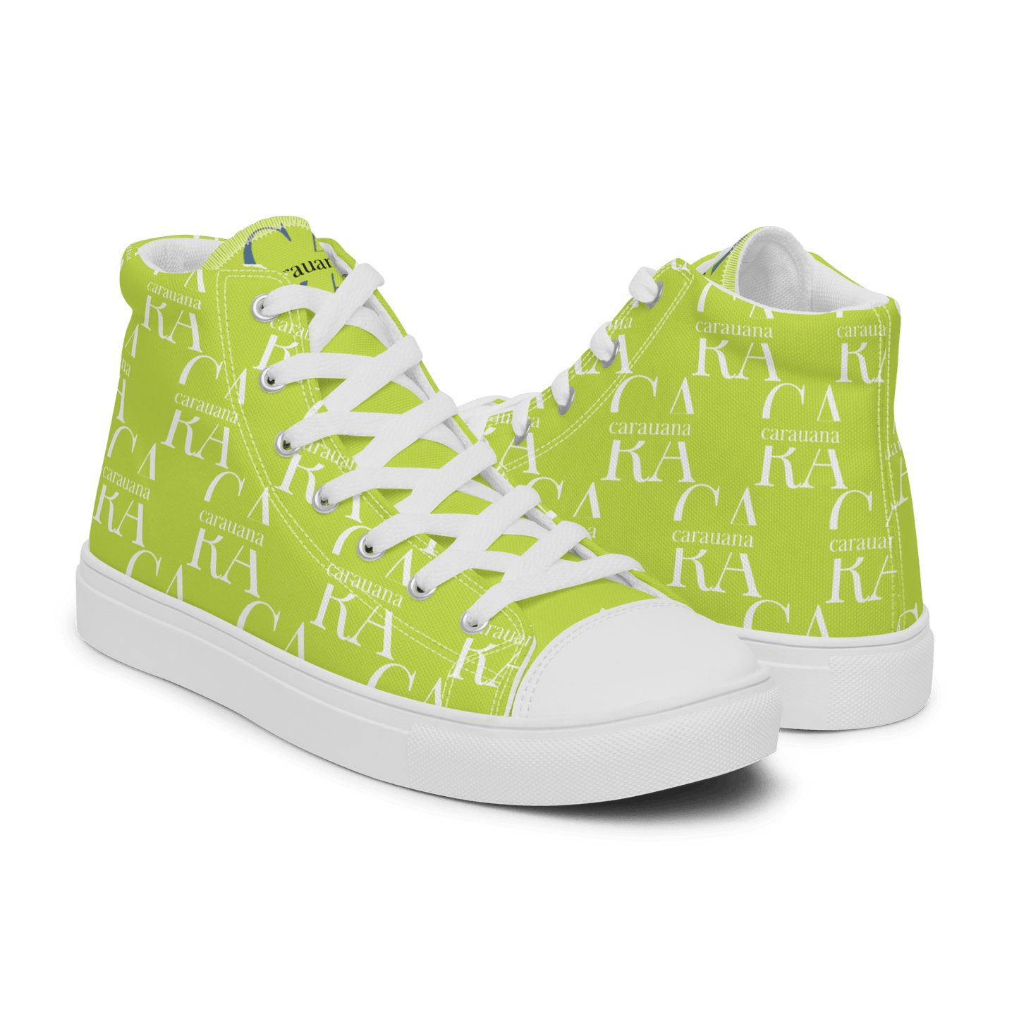 CARAUANA Hip Hop canvas shoes Lemon Branded