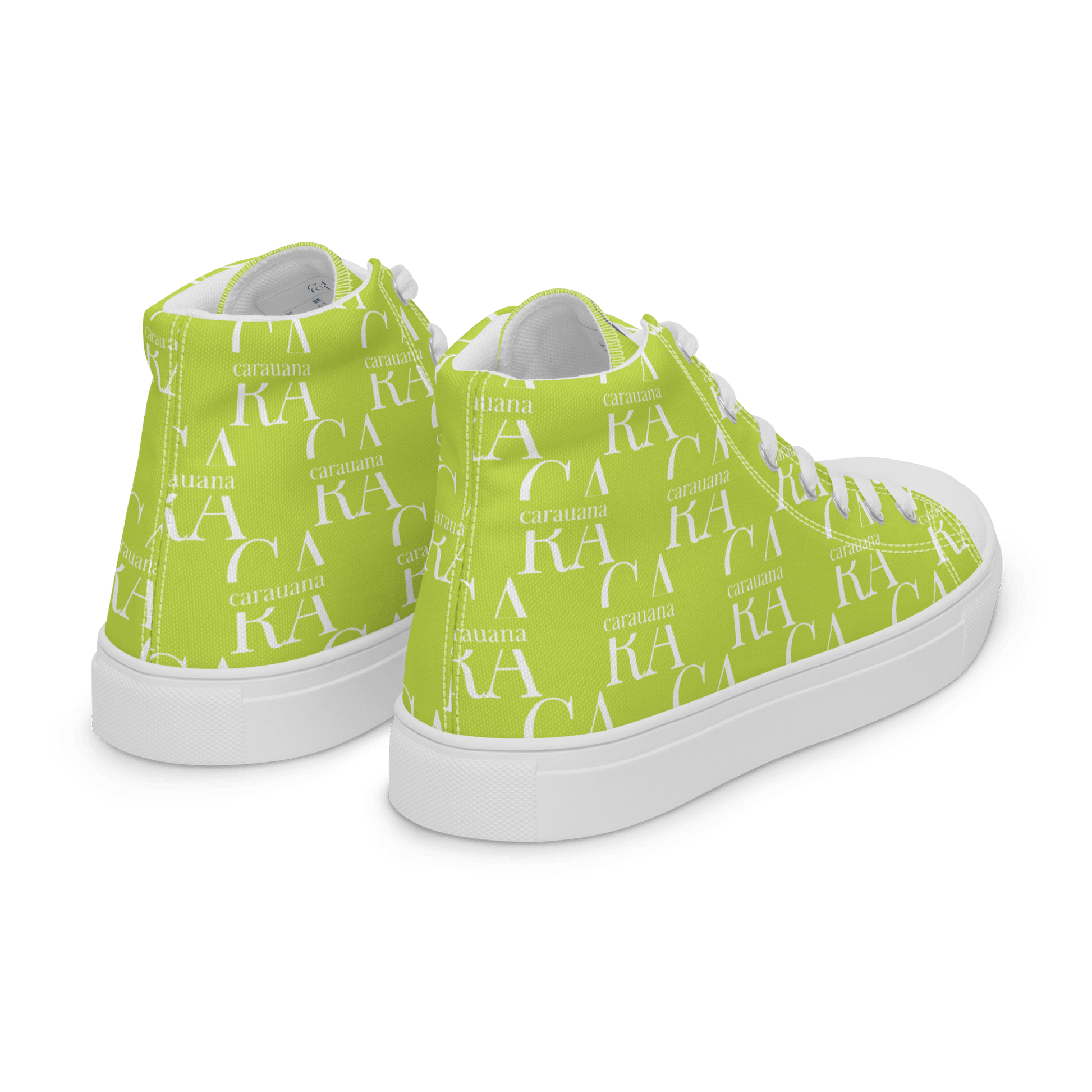 CARAUANA Hip Hop canvas shoes Lemon Branded