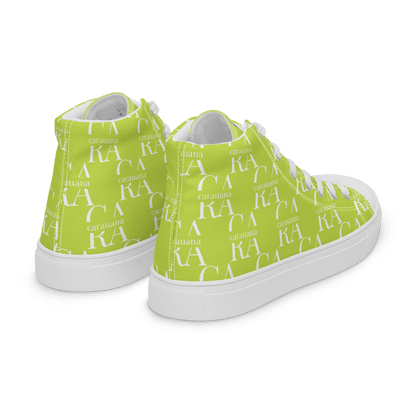 CARAUANA Hip Hop canvas shoes Lemon Branded